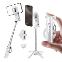 White Magnetic Selfie Stick(without light)