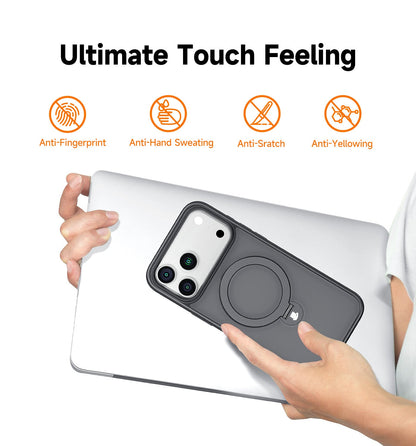 iPhone 17 360° Magnetic Stand Case