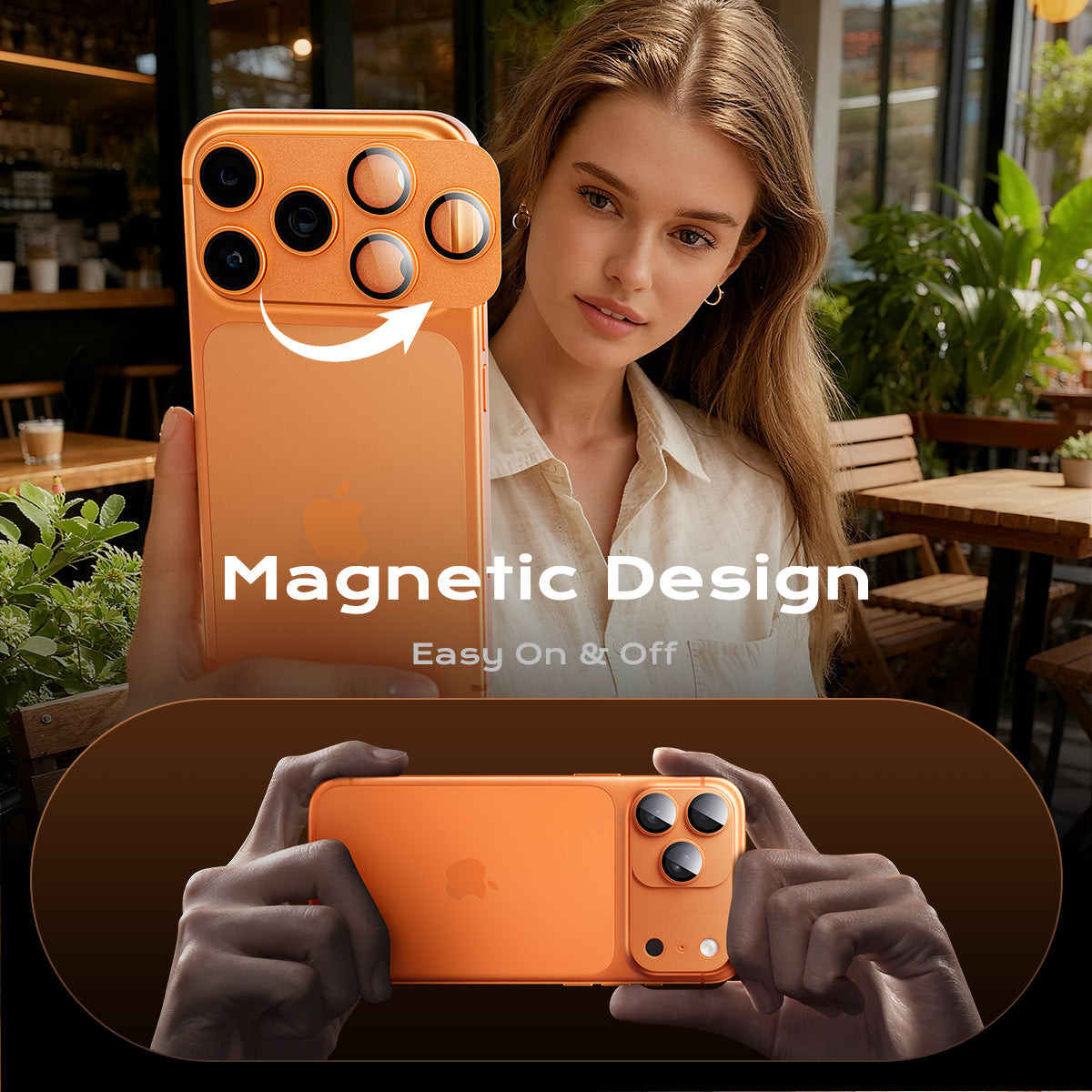 iPhone 17 Pro Max/Pro Magnetic Lens Protector
