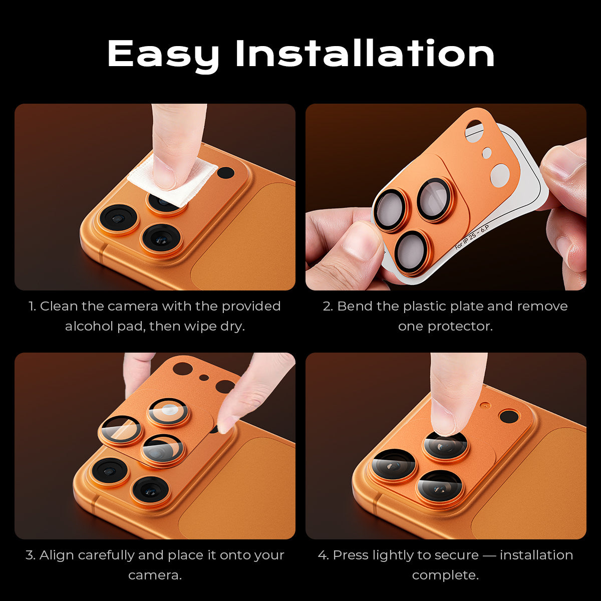 iPhone 17 Pro Max/Pro Magnetic Lens Protector